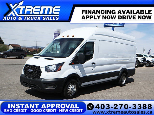 2021 Ford Transit Cargo 350 HD 9950 GVWR High Roof Extended LB DRW AWD