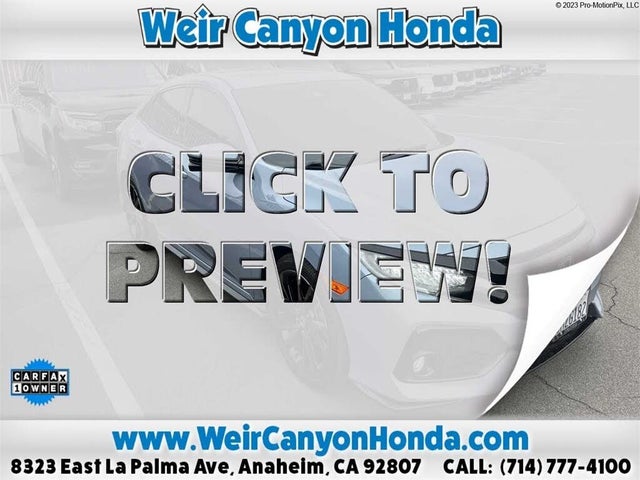 2019 Honda Civic Hatchback Sport Touring FWD