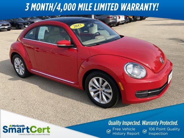 2015 Volkswagen Beetle TDI with Sunroof, Sound, and Navigation