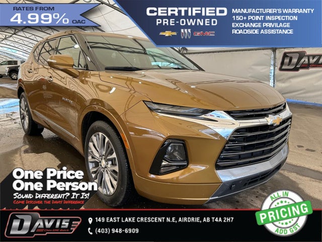 Chevrolet Blazer Premier AWD 2019
