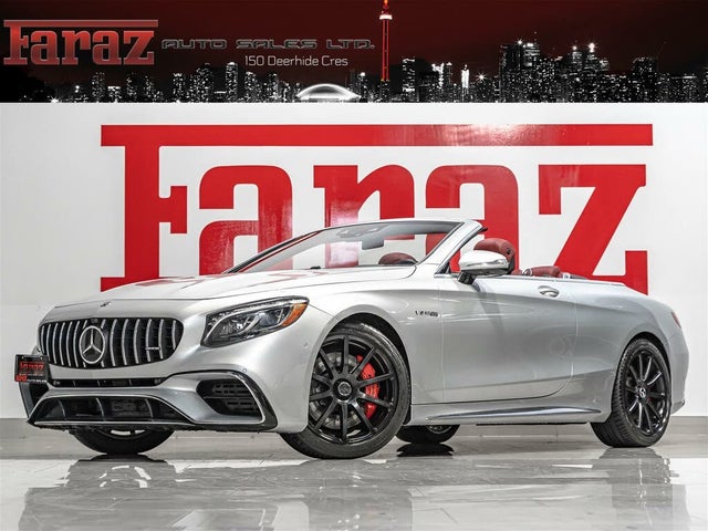 Mercedes-Benz S-Class S AMG 63 4MATIC Cabriolet 2018