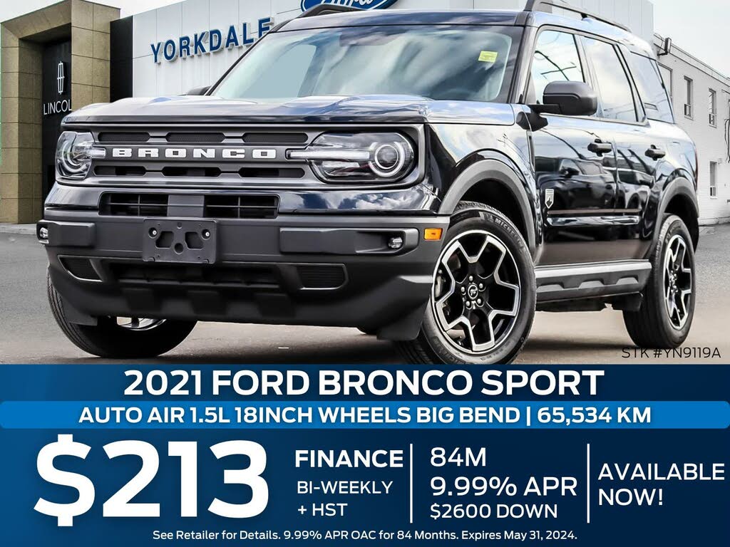 2021 Ford Bronco Sport Big Bend AWD