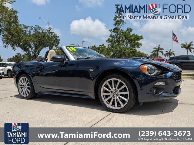 2018 FIAT 124 Spider Red Top Edition