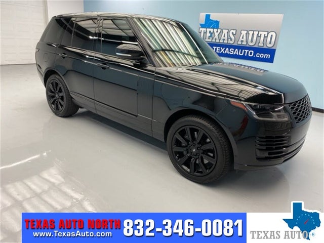 2018 Land Rover Range Rover V8 Supercharged 4WD