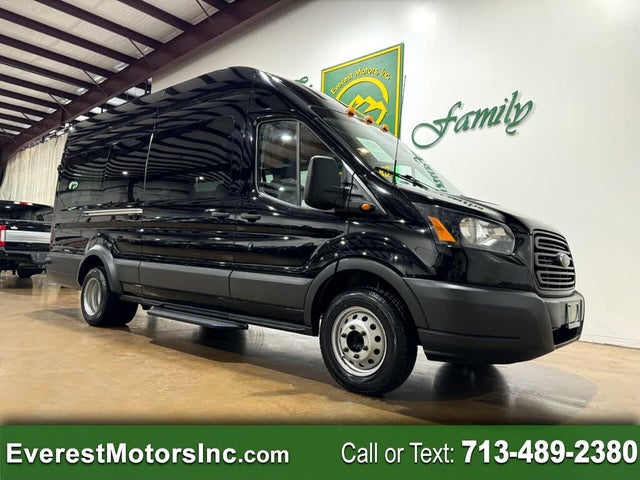 2018 Ford Transit Passenger 350 HD XL Extended High Roof LWB DRW RWD with Sliding Passenger-Side Door