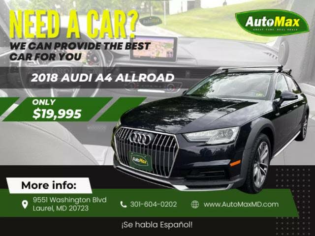 2018 Audi A4 Allroad 2.0T quattro Premium AWD