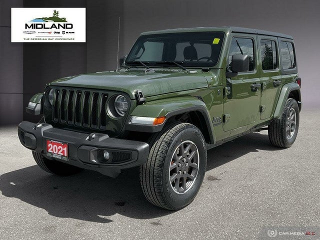 Jeep Wrangler Unlimited 80th Anniversary Edition 4WD 2021