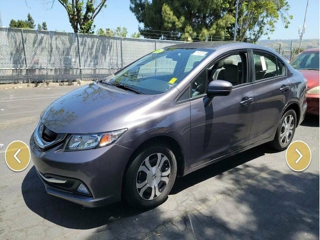 2014 Honda Civic Hybrid FWD with Navigation and Leather
