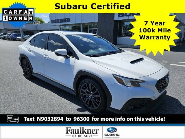 2022 Subaru WRX Limited AWD