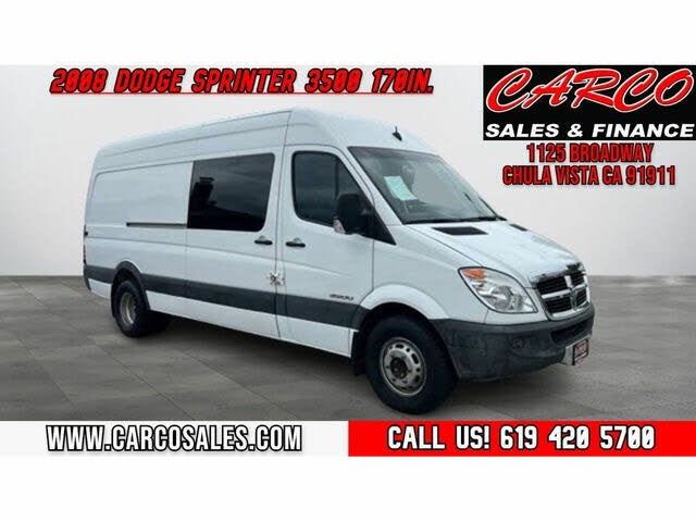 2008 Dodge Sprinter Cargo 3500 170 High Roof DRW Extended RWD
