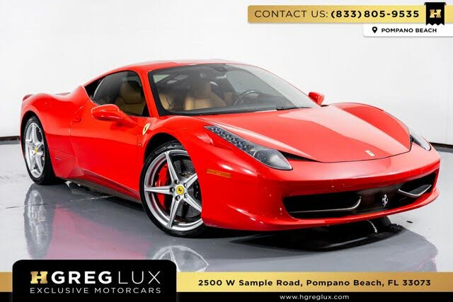 Used Ferrari 458 Italia Coupe RWD for Sale (with Photos) - CarGurus