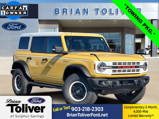 2023 Ford Bronco Heritage Limited Edition Advanced 4-Door 4WD