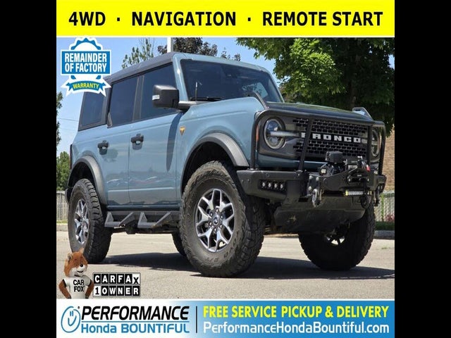 2021 Ford Bronco Badlands Advanced 4-Door 4WD