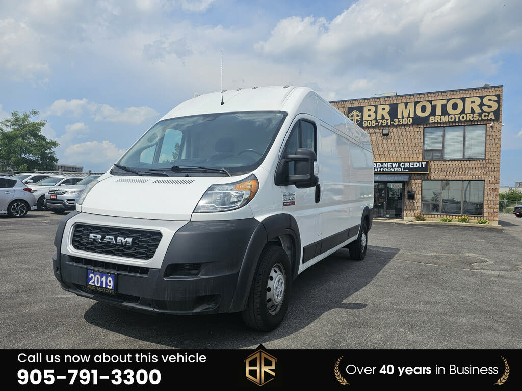 2019 RAM ProMaster 2500 159 High Roof Cargo Van FWD with Window