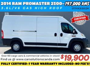 RAM ProMaster 2500 159 High Roof Cargo Van