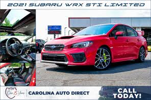 Subaru WRX STI Limited AWD with Wing Spoiler