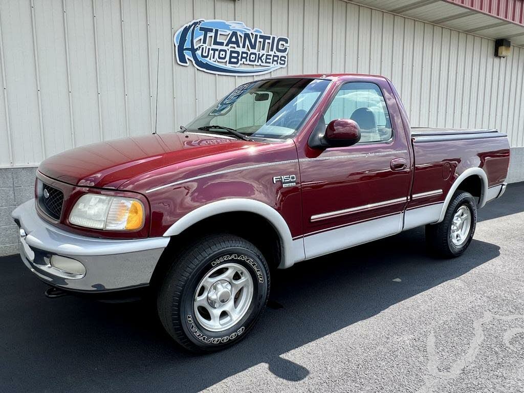 MIRA 1998 Ford F-150 Pickup Truck Model Diecast Vehicle Red