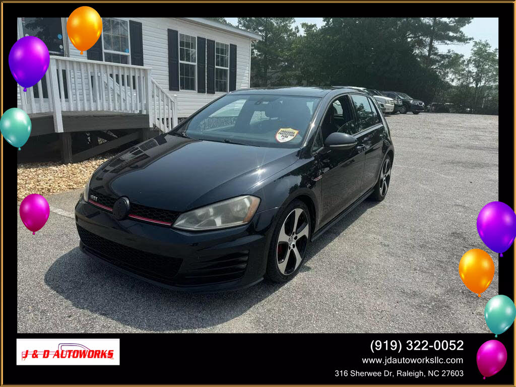 Used Volkswagen Golf GTI for Sale in Raleigh, NC - CarGurus