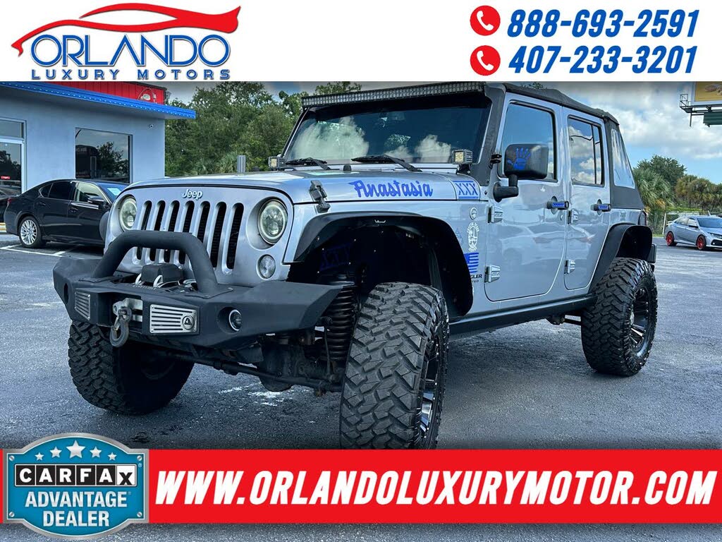 Used 2015 Jeep Wrangler Unlimited Rubicon 4WD for Sale in Florida - CarGurus