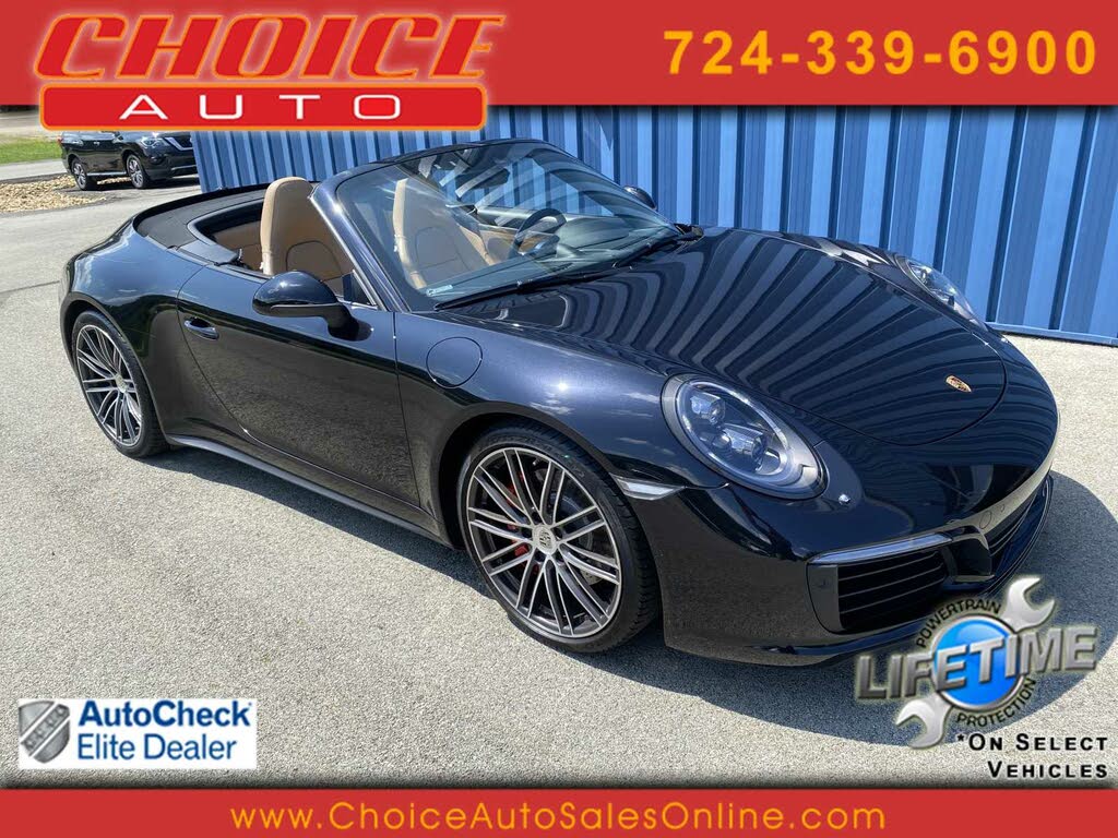 2017 Porsche 911 Carrera 4S Cabriolet AWD