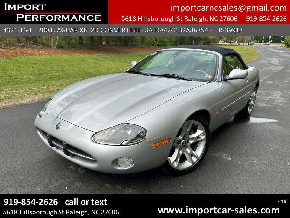 2003 Jaguar XK-Series XK8 Convertible RWD