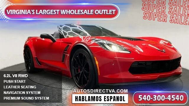 2018 Chevrolet Corvette Grand Sport 2LT Convertible RWD