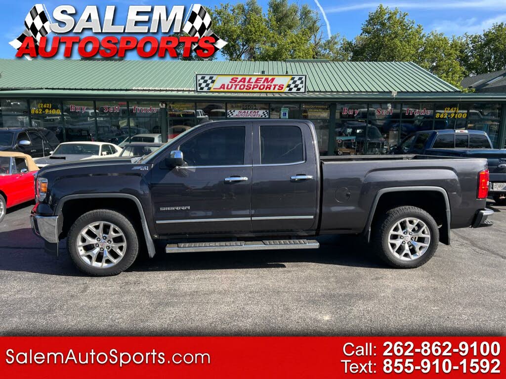 2015 GMC Sierra 1500 SLT Double Cab 4WD