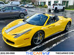 Ferrari 458 Italia Spider RWD