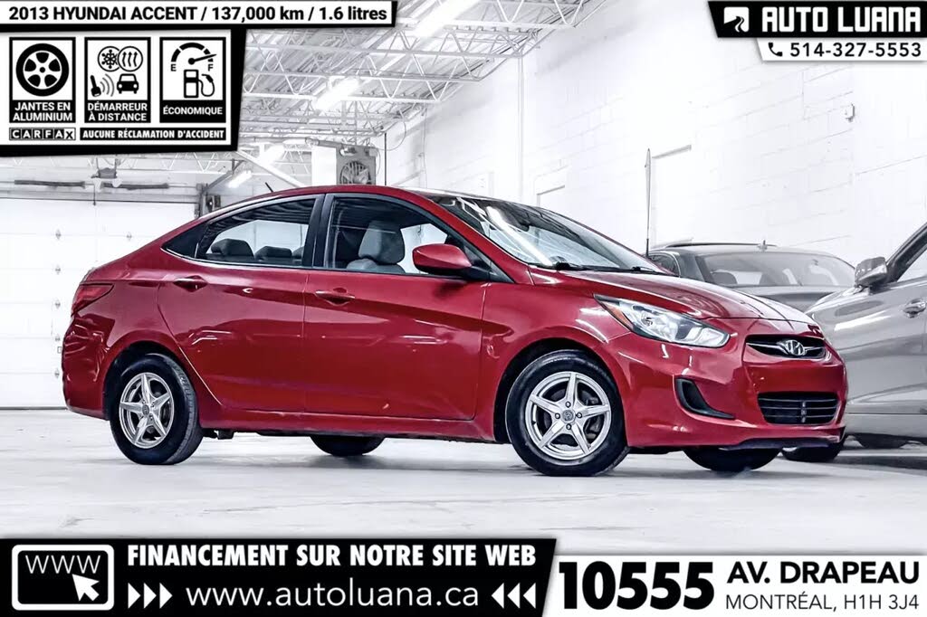 2013 Hyundai Accent GL Sedan FWD