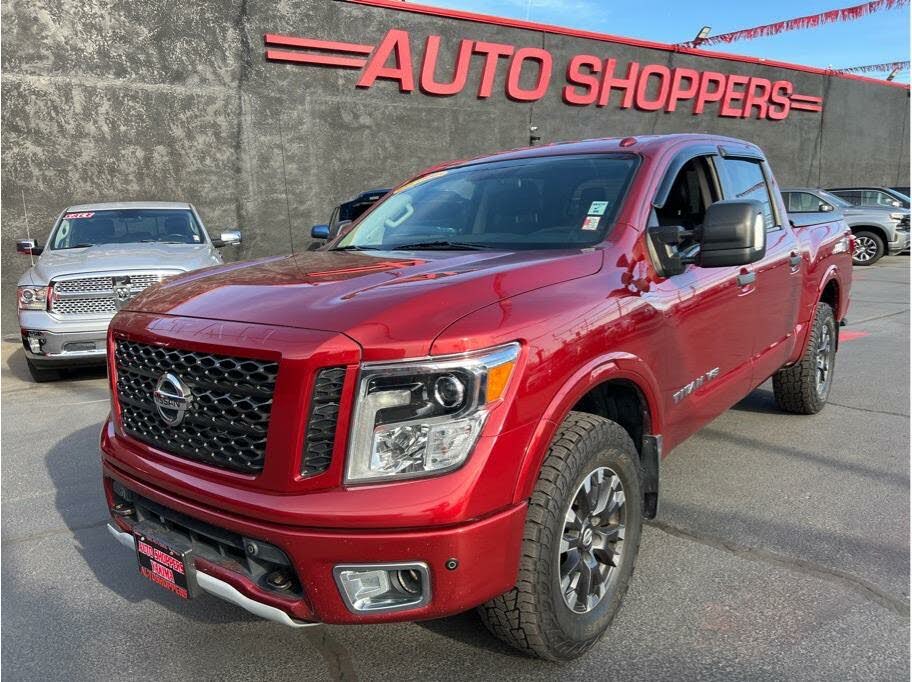 2018 nissan titan pro 4x price discount