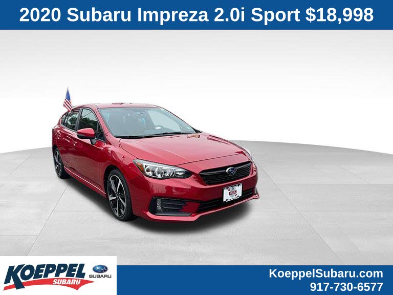 2020 Subaru Impreza 2.0i Sport Hatchback AWD