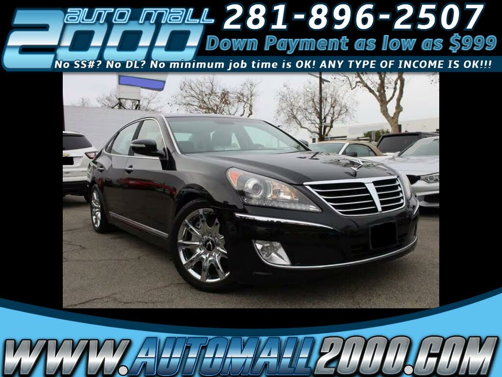 2012 Hyundai Equus Signature RWD