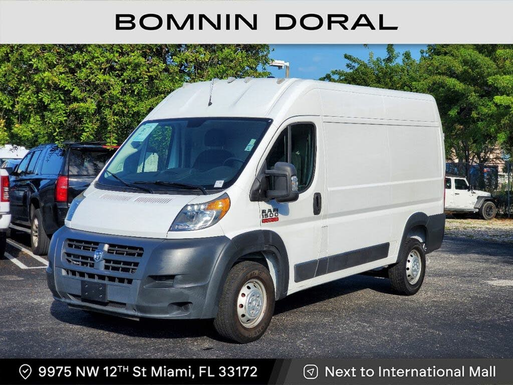 Used RAM ProMaster 1500 136 High Roof Cargo Van for Sale in Florida CarGurus