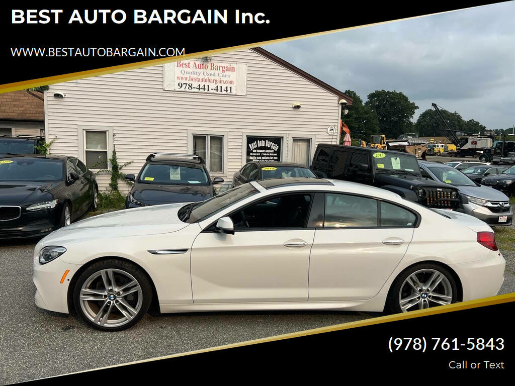 2016 BMW 6 Series 650i xDrive Gran Coupe AWD