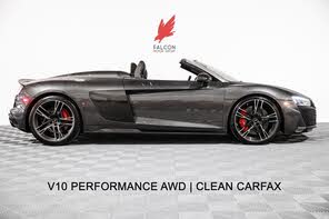 Audi R8 quattro V10 Performance Spyder AWD