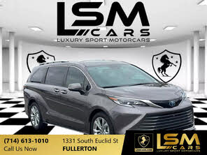 Toyota Sienna Platinum 7-Passenger FWD