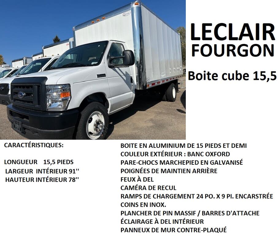 2024 Ford E-Series Chassis E-350 SD Cutaway SB RWD