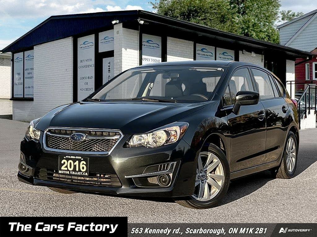 2016 Subaru Impreza 2.0i Touring Hatchback AWD