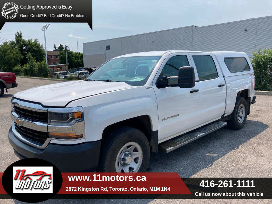 2018 Chevrolet Silverado 1500 Work Truck Crew Cab 4WD