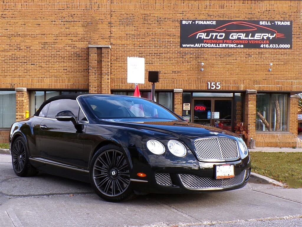 2010 Bentley Continental GTC Speed AWD