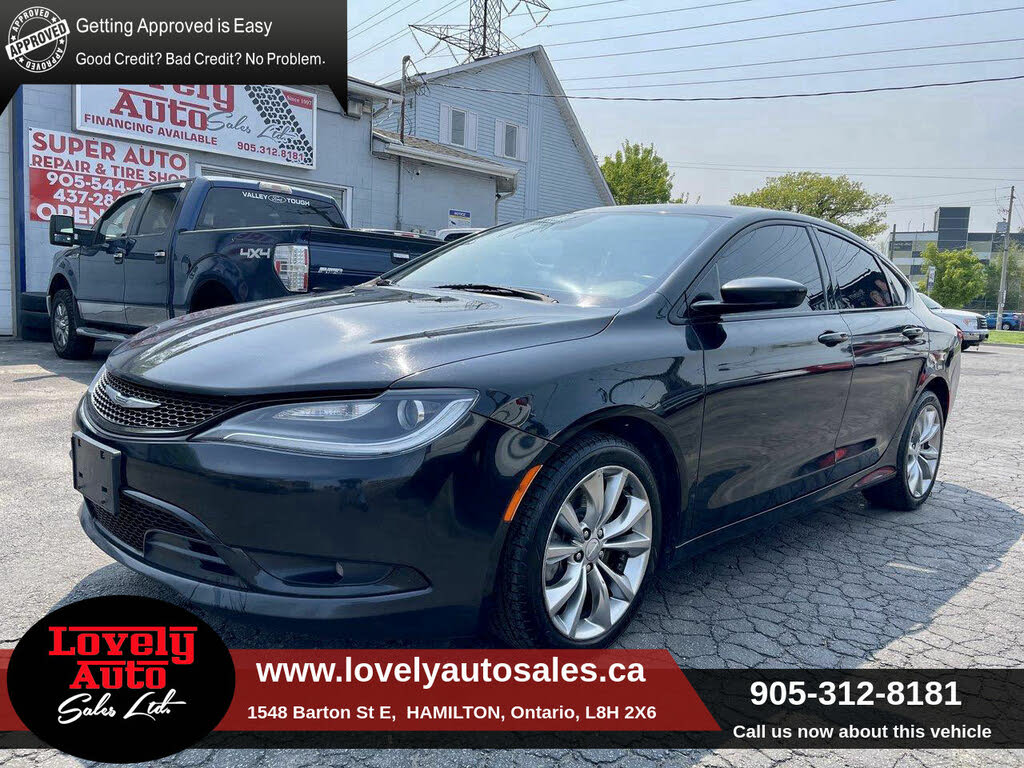 2016 Chrysler 200 S Sedan AWD