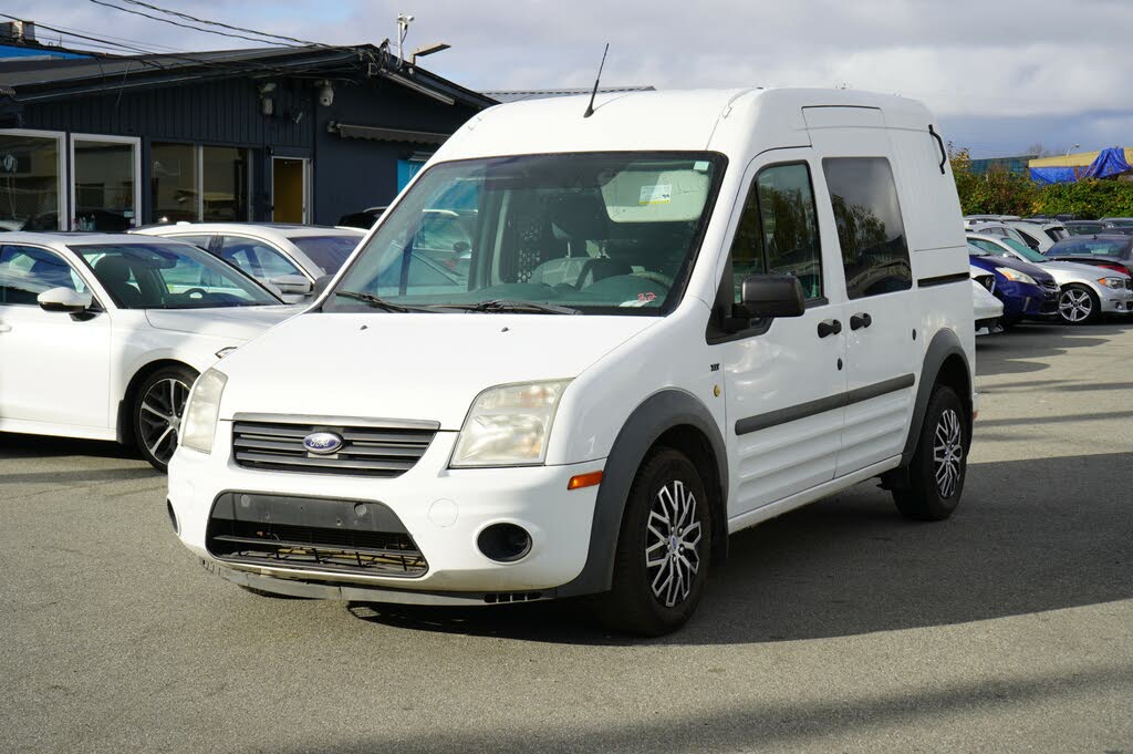 2012 Ford Transit Connect Cargo XLT FWD with Side and Rear Glass