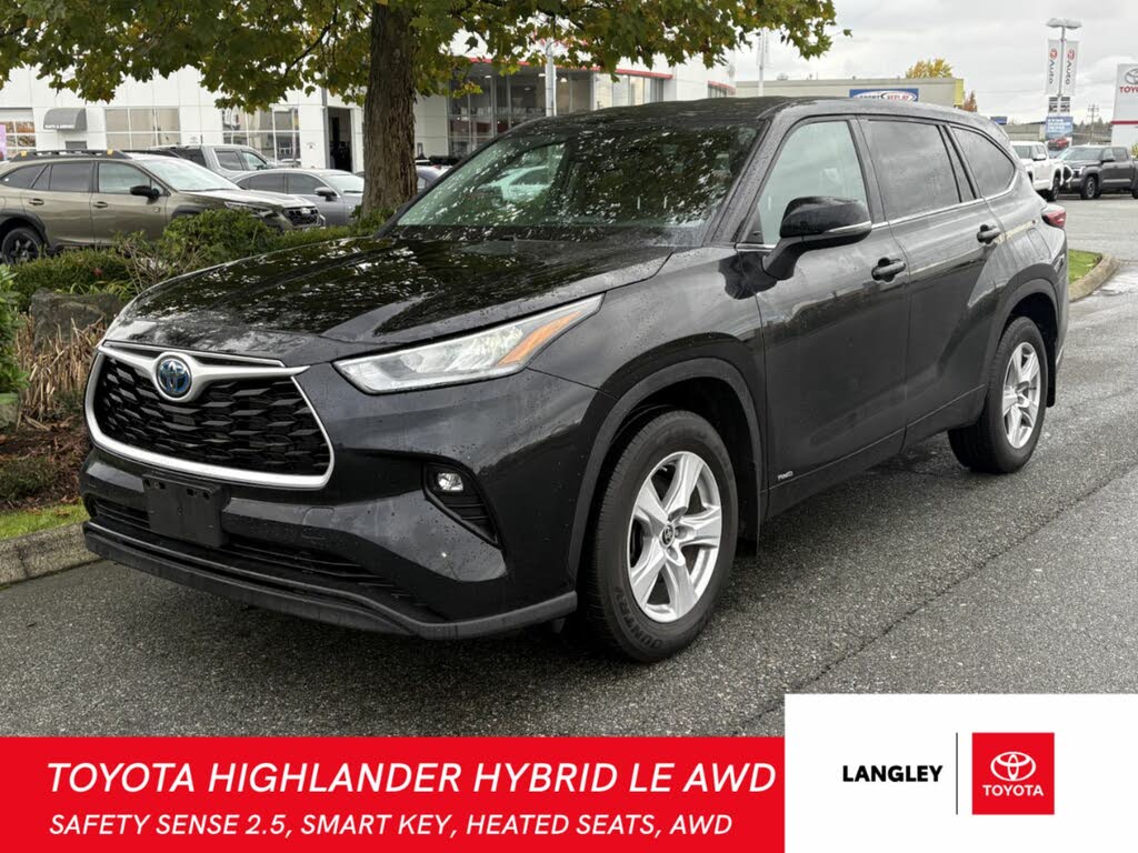 2022 Toyota Highlander Hybrid LE AWD