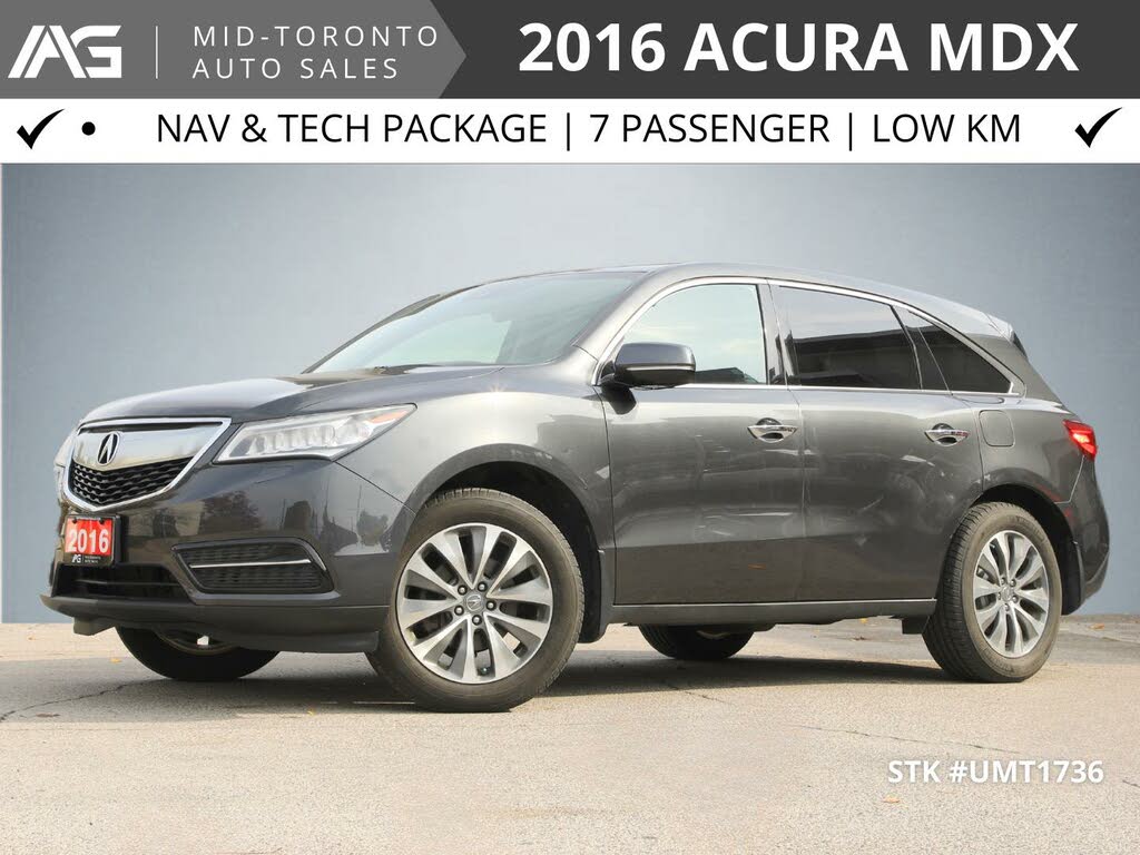 2016 Acura MDX SH-AWD with Elite Package