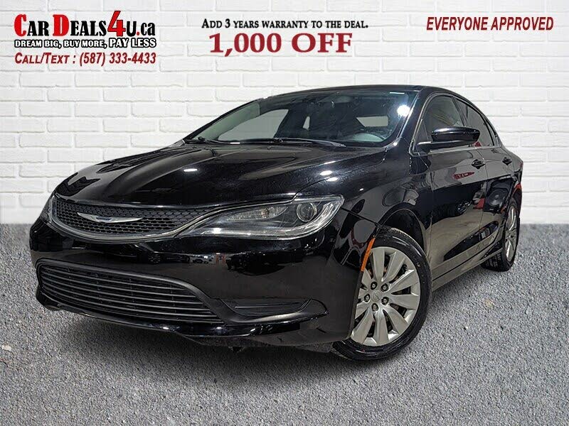 2016 Chrysler 200 LX Sedan FWD