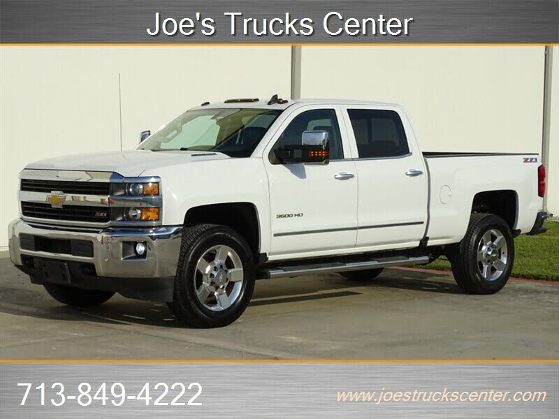 2016 Chevrolet Silverado 3500HD LTZ Crew Cab 4WD
