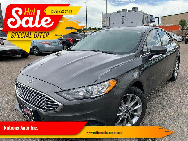 2017 Ford Fusion SE