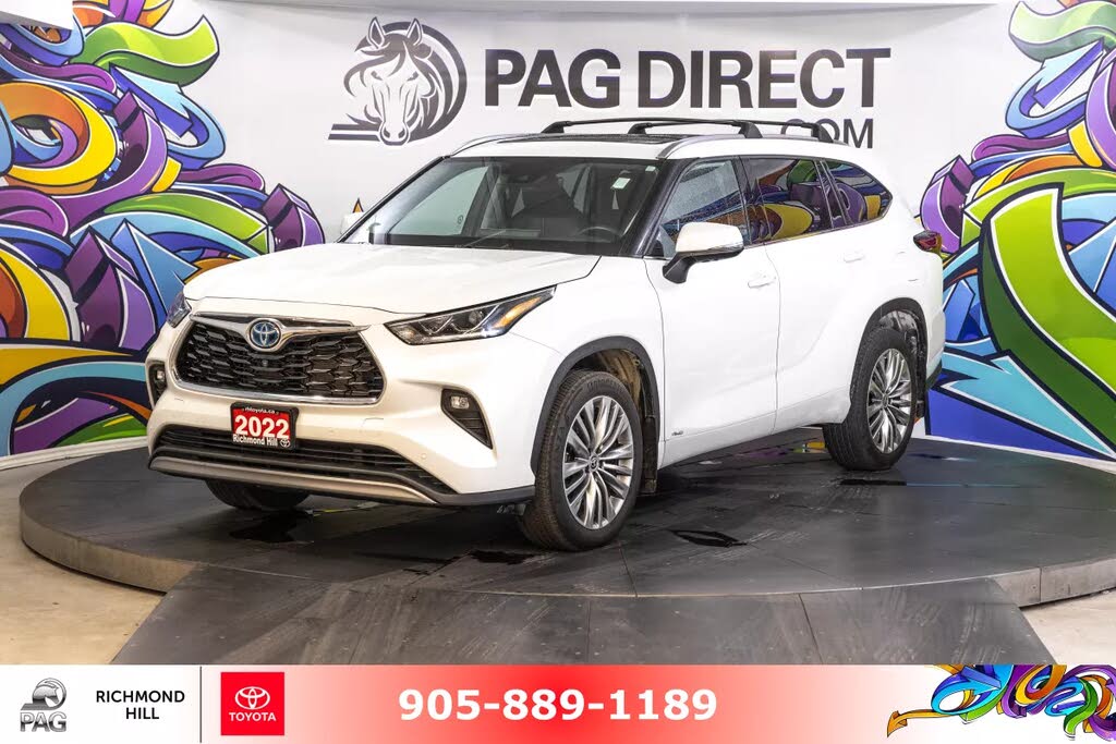 2022 Toyota Highlander Hybrid Platinum AWD