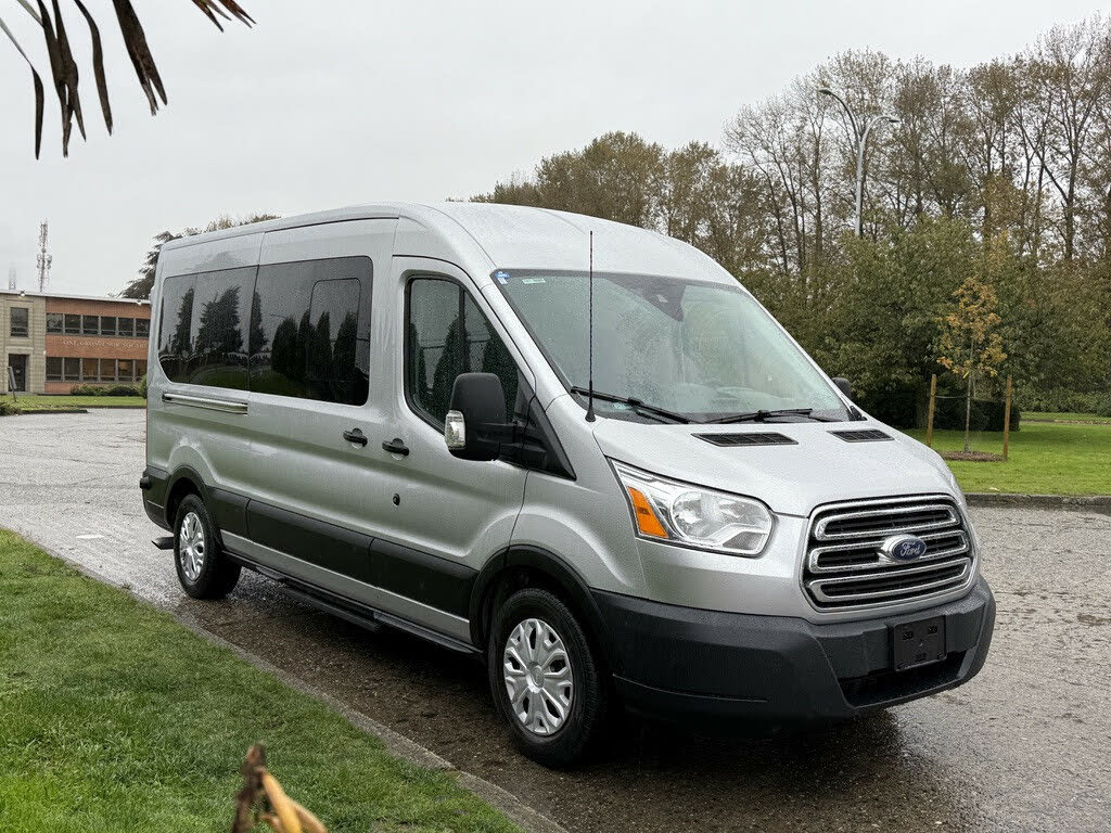 2019 Ford Transit Passenger 350 XLT Medium Roof LWB RWD with Sliding Passenger-Side Door