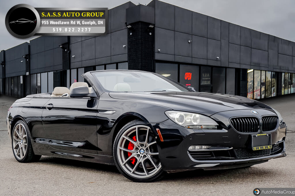 2012 BMW 6 Series 650i Convertible RWD